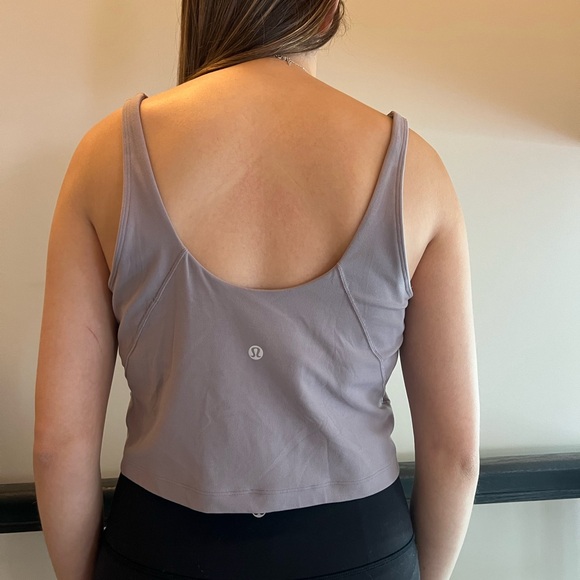 Purple align tank top - Picture 2 of 2